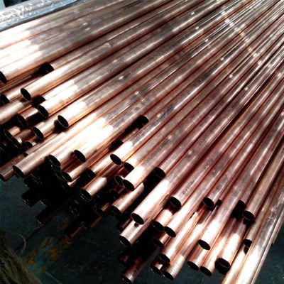 Cooling Air Conditioning Seamless Copper Pipe Alloy Piping ASTM B111 C70600
