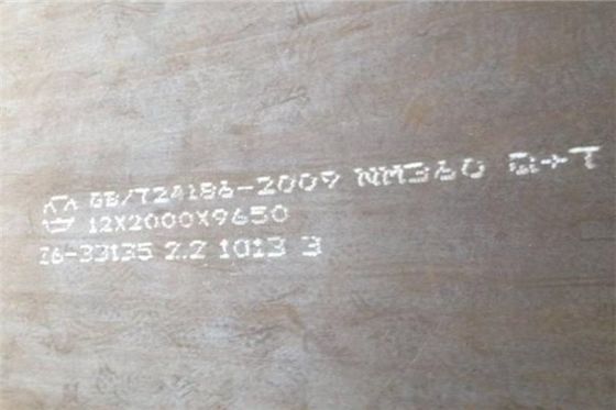 High Strength Nm450 Nm500 Resistance Wear Resistant Steel Plate For Ship Plate