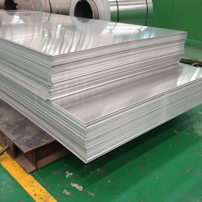 Polished Mirror Aluminum Plate 0.2mm Thick Galvanized Sheet For Boat Ship Building