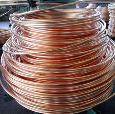 AC Seamless Copper Pancake Tubing Pipe 120mm C12000