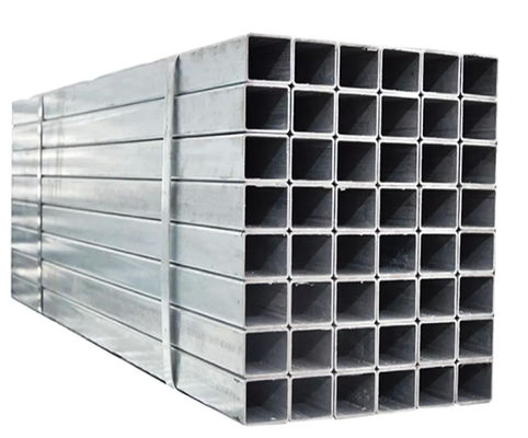 Light Weight Aluminum Alloy Square Tube 80mm Profiles Rectangular