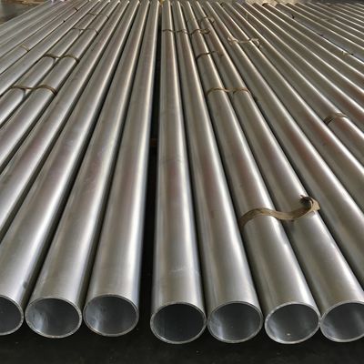 Extruded Aluminium Alloy Pipe Tube 6061 T6 Straight Light Weight