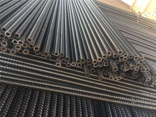 High Strength Seamless Steel Pipes 40mm Large Bearing Hollow Grouting Anchor Rod