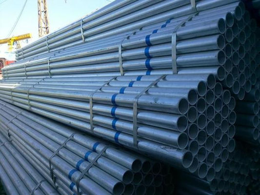 ASTM A500 MS ERW Hollow Steel Pipe GI A36 A53 Hot Dip Galvanized