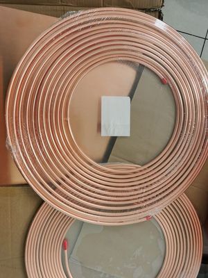 1.5mm Thickness Seamless Copper Pipe 1/4-7/8 Annealed