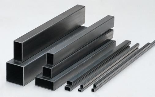 Black Metal Annealed Hollow Square Steel Tube ERW S235JR S355JR Hot Rolled