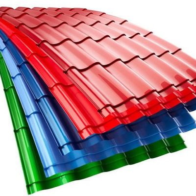 Decoration AZ50 AZ70 Corrugated Aluminum Roofing Sheets 0.1mm To 20mm