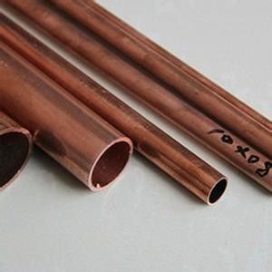 C101 Seamless Copper Pipe 0.3mm Rigid Cold Drawn Straight
