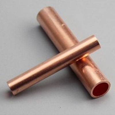 1-6m Length ASTM B280 99.9% Copper Straight Pipe / Coil Pipe For Air Conditioner