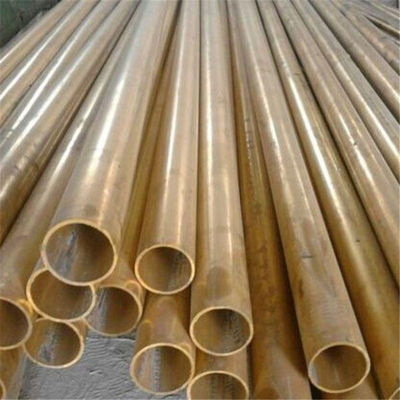 Nickel ASTM C7060 Seamless Copper Pipe Nickle Brass Tubes For Air Condition