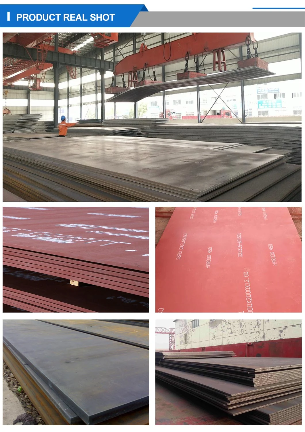 Abrasion Resistance Steel Plate Nm360 Nm400 Nm450 Nm500 Nm550 Nm600 1