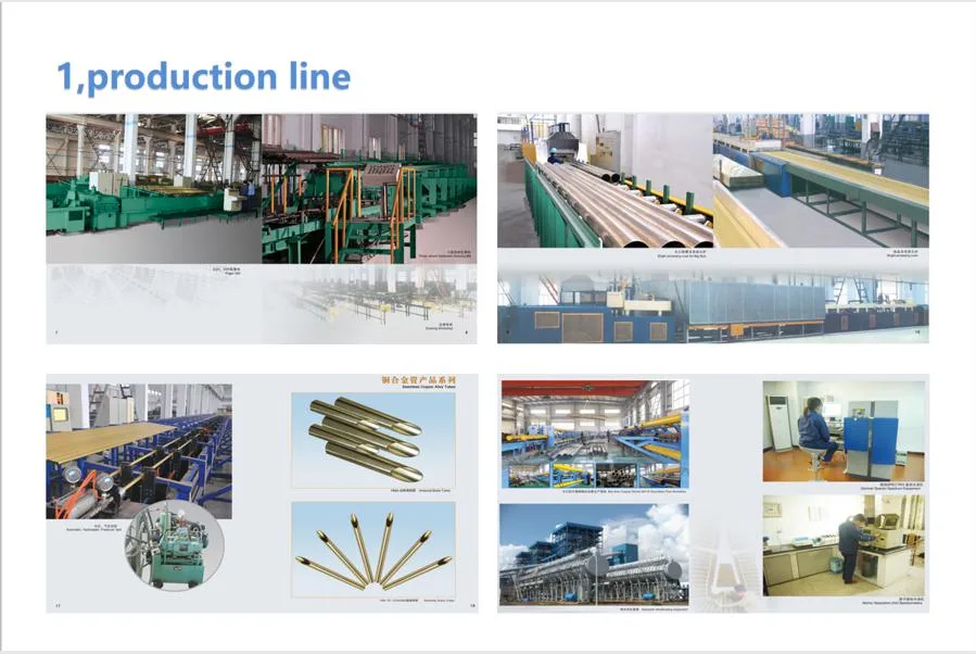 ASTM B469 Seamless Copper Alloy Tubes for Heater Industry